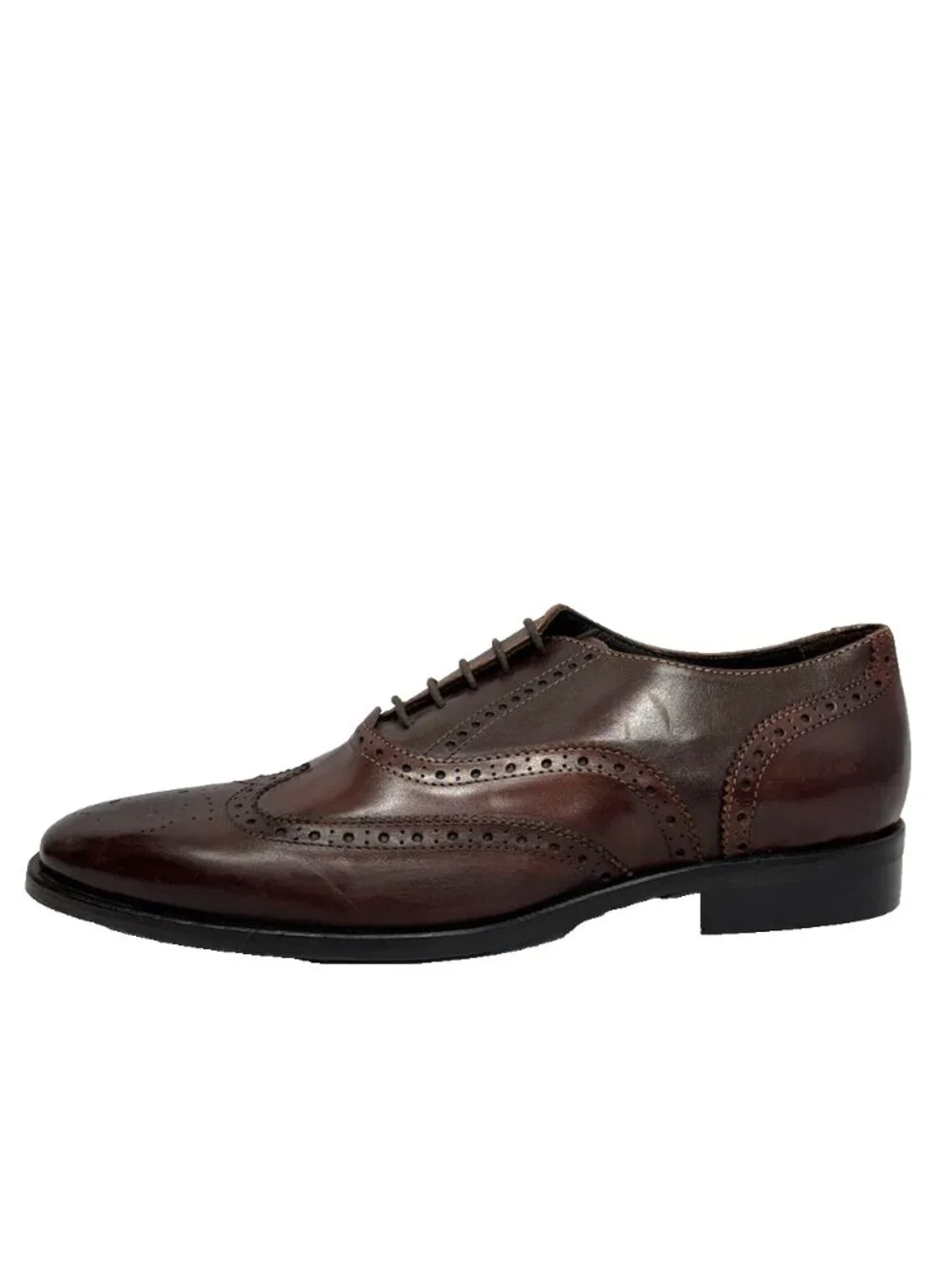 New! To Boot New York Winthrop Wingtip Leather Oxford Brown Size 9.5 DD38